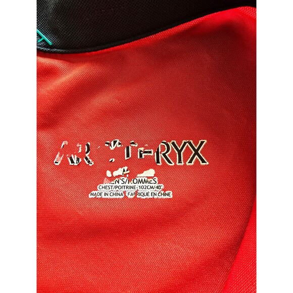 Arcteryx Quarter Zip Pullover Sweatshirt Jacket Orange Mens Size Medium? - Picture 6 of 12